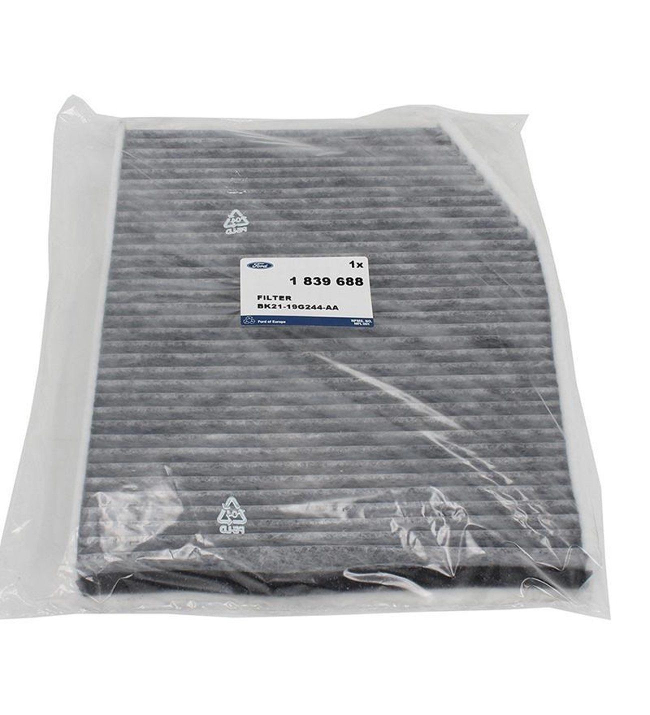 TRANSIT V-362/V-363 BM GOODYEAR POLEN FİLTRESİ (KARBONLU)/BK21 18D543 AA 1839688