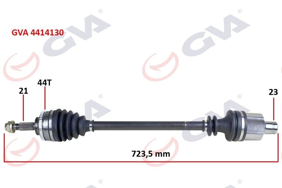 KOMPLE AKS SAĞ CLIO II 1.5DCI (98-05) ABS'Lİ (44Dİ...