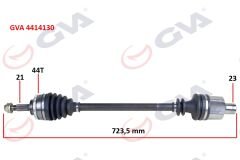 KOMPLE AKS SAĞ CLIO II 1.5DCI (98-05) ABS'Lİ (44Dİ...
