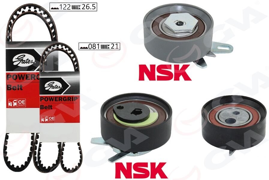 TRİGER SETİ (122x26.5 -081x21) T4 2.5TDI - LT35 2....