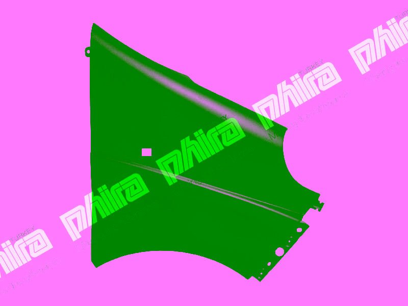 ÇAMURLUK ÖN SAĞ SİNYAL DELİKLİ SAC RENAULT TRAFIC ...