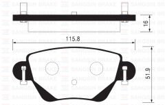 ARKA BALATA RENAULT KANGOO 01> FORD MONDEO 00&g...