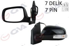 DIŞ DİKİZ AYNASI SOL COROLLA 08> ELEKTRİKLİ+ISI...
