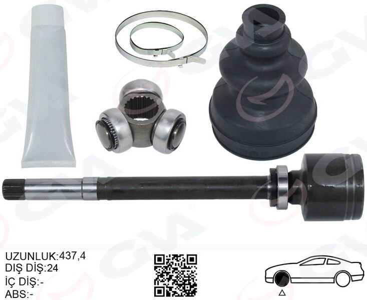 AKS KAFASI SAG ON IC FIAT SCUDO (270) 1.6 MJT (07-...