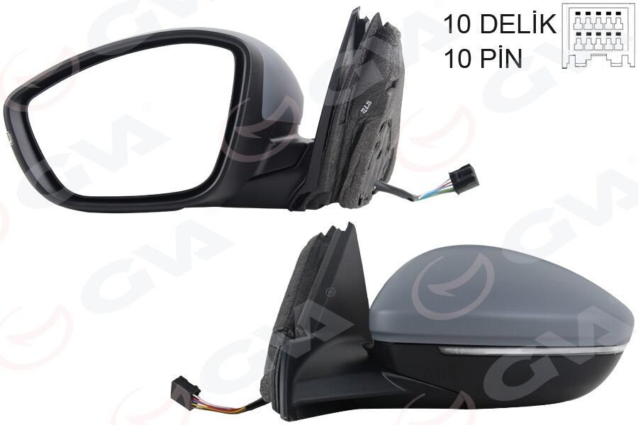 DIŞ DİKİZ AYNASI SOL ELEKTRİKLİ+ISITMALI+SİNYALLİ+...