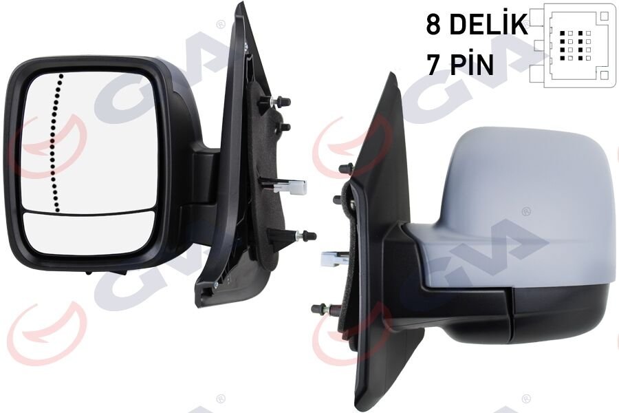 DIŞ DİKİZ AYNASI SOL TRAFIC III 15> ELEKTRİKLİ+...
