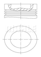 MOTOR PİSTON+SEGMAN POLO-GOLF6-CADDY-JETTA-A3-LEON...