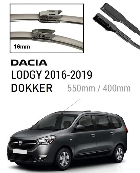 ÖZEL SİLECEK DACIA DUSTER LODGY 2015-> (16+22)