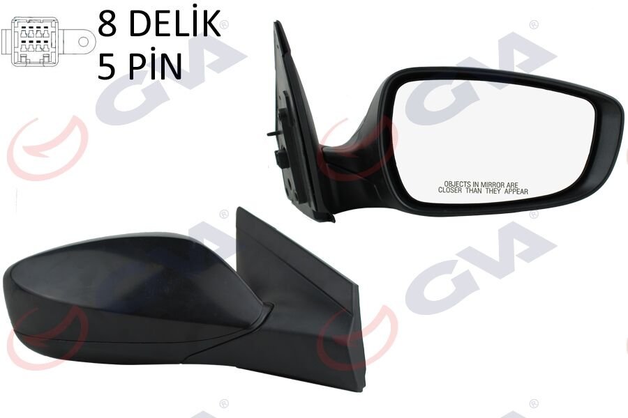 DIŞ DİKİZ AYNASI SAĞ BLUE 12> ELEKTRİKLİ+ISITMA...