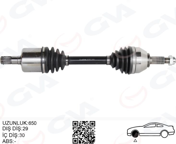 ÖN AKS SOL RENAULT KOLEOS (HY_) 2.0 DCI A-T (08-14...