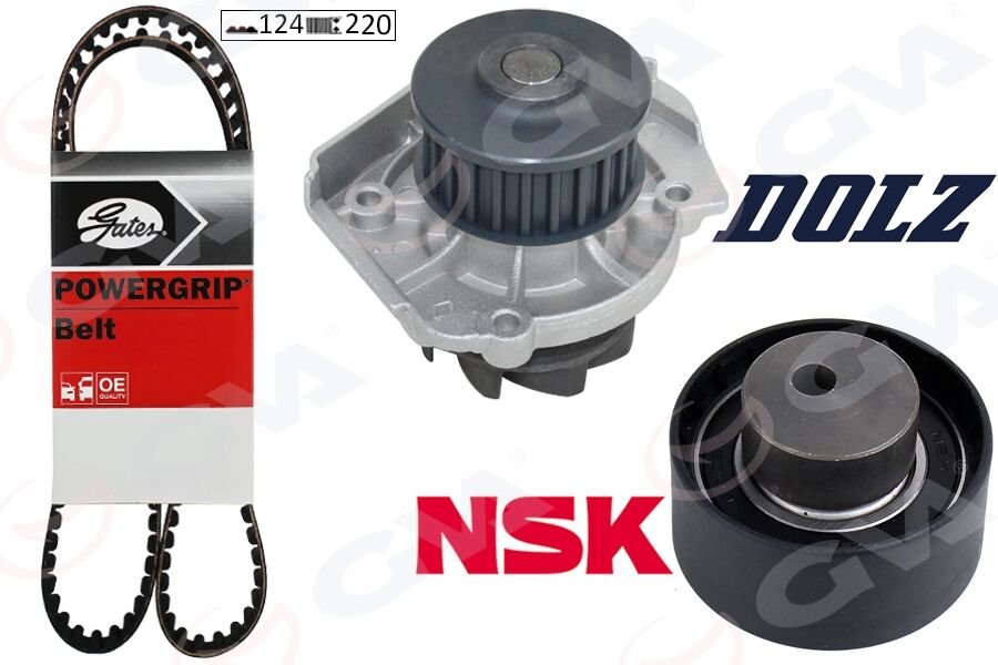 DEVİRDAİMLİ EKSANTRİK GERGİ KİTİ(124x220)BRAVA 1.2...