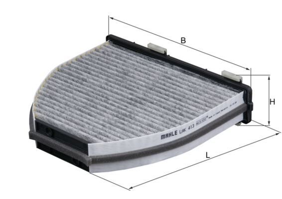 POLEN FILTRESI MERCEDES W204 W212 C218 X204 C190 C...