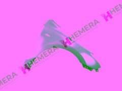 ÇAMURLUK ÖN SAĞ SAC SİNYAL DELİKLİ HYUNDAI I30 20...