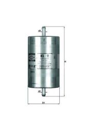 YAKIT FİLTRESİ CLIO-R9-R11-R19-R21-SAFRANE-P505-P8...