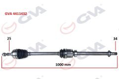 KOMPLE AKS SAĞ MEGANE IV 1.5DCI (16-) (EURO6) (A-T...