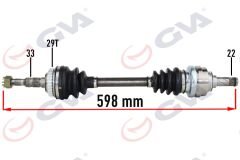 KOMPLE AKS SOL OPEL VECTRA B 1.6 (99-02) MAKYAJLI ...