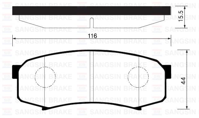 ARKA FREN BALATA MITSUBISHI PAJERO 3.2L V98W DI-D ...