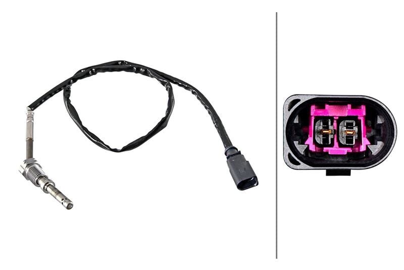 EGZOZ SICAKLIK SENSORU GOLF5-JETTA-CADDY-PASSAT-A3 BJB-BLS-BKC-BXE 1,9 TDI  04-13