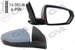 DIŞ DİKİZ AYNASI SAĞ VW POLO (17-) ELEKTRİKLİ+ISIT...