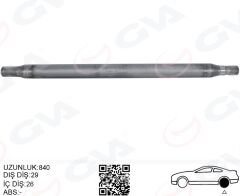 AKS MILI ARKA SOL INCE KISA 840mm MERCEDES SPRINTE...
