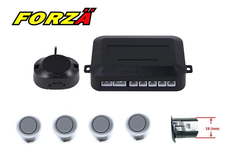 PARK SENSÖRÜ SESLİ GRİ GÖZ 18MM