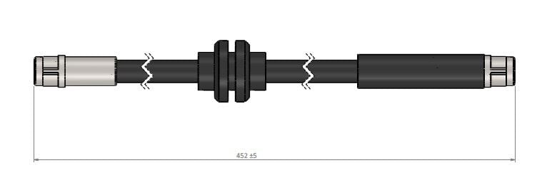FREN HORTUMU ON MERCEDES E-CLASS W211 S211