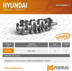 KRANK MİLİ CERATO-RIO 1 5 CRDI D4FA/D4FB ENGINE-GÜ...