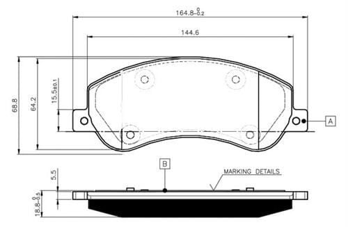 ON FREN BALATASI TRANSIT V348 06>14 A.CEKER 11 ...