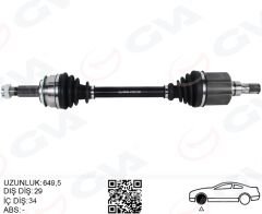 ÖN AKS SOL RENAULT KADJAR 1.5 DCI A-T (15-)