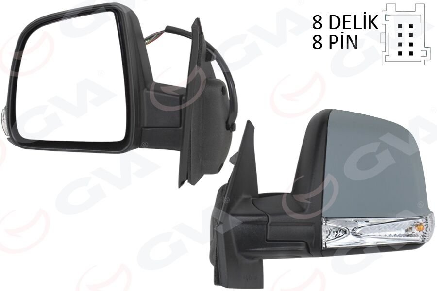 DIŞ DİKİZ AYNASI ELEKTRİKLİ SOL DOBLO III 2011 MD....