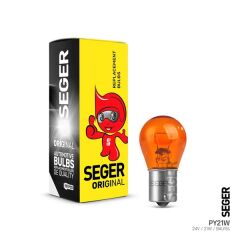 AMPUL PY21W 24V 21W BAU15S 93 KAPLAMA SARI