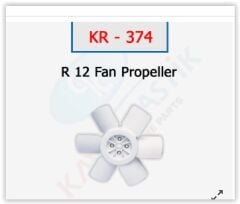 VANTİLATÖR PERVANESİ R12 TOROS