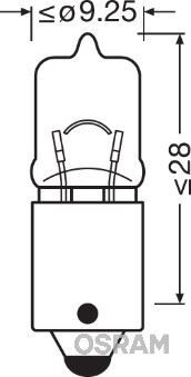 BLİSTER AMBALAJ - AMPUL 12V H6W HALOJEN PARK ULTRA...