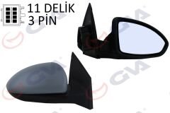 DIŞ DİKİZ AYNASI SAĞ CRUZE 09> ELEKTRİKLİ+ISITM...