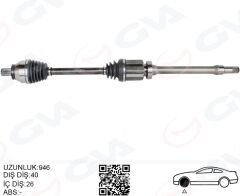 ON AKS SAG KOMPLE S60 II 1.6 D 11>15 S80 II 1....