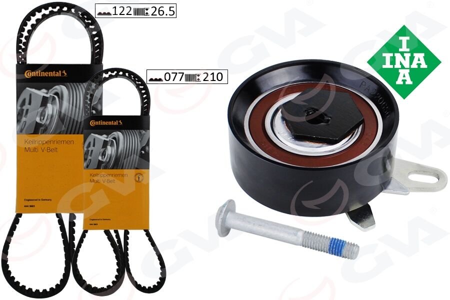 TRİGER SETİ (122x26.5-077x210) TRANSPORTER T4 2.4D...