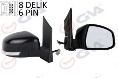 DIŞ DİKİZ AYNASI SAĞ FORD FOCUS 08> ELEKTRİKLİ-...