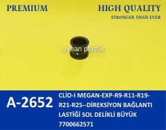 DİREKSİYON BAĞLANTI LASTİĞİ SOL DELİKLİ BÜYÜK CLİO...