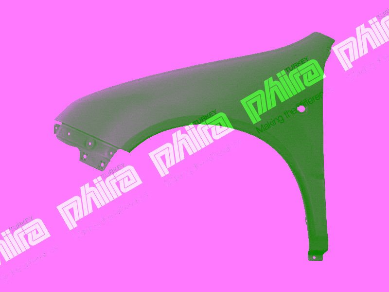 ÇAMURLUK ÖN SOL SİNYAL DELİKLİ SAC SKODA FABIA 200...