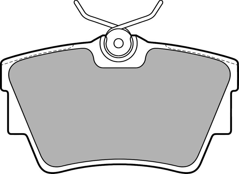 ARKA FREN BALATASI RENAULT TRAFIC II 06> TRAFIC...