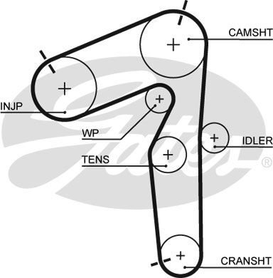 TRIGER KAYISI 193 DIS DOBLO MAREA BRAVO 1,9 D 96-