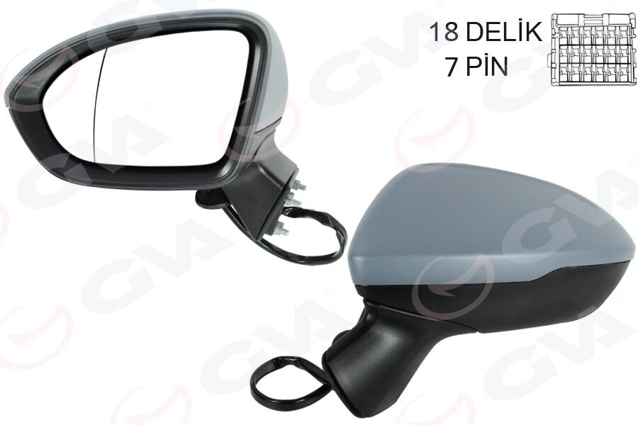 DIŞ DİKİZ AYNASI SOL CRUZE (17-)ASTRA K (15-22) EL...