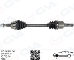 KOMPLE ÖN AKS SOL CONNECT 14> 1.6 TDCI