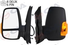 DIŞ DİKİZ AYNASI SOL TRANSIT V363 14> KISA KOL ...