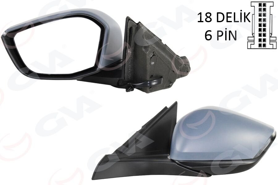 DIŞ DİKİZ AYNASI  SOL OPEL ASTRA L 22> PEUGEOT ...