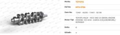 KRANK MİLİ HILUX-VIGO 2KD 2.5 ENGINE (STROKE 103 M...