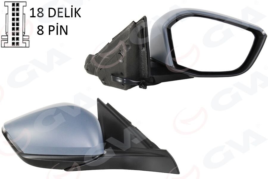 DIŞ DİKİZ AYNASI SAĞ OPEL ASTRA L 22> PEUGEOT P...