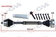 KOMPLE AKS SAĞ ABS'Lİ A4-PASSAT 1.8T (96-01) (45 D...