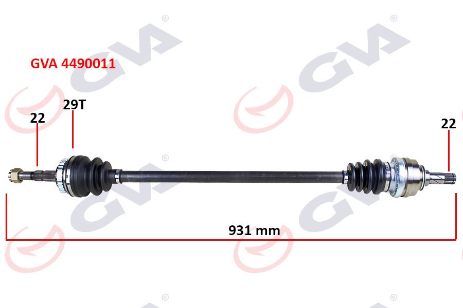 KOMPLE AKS SAĞ CORSA B 1.2i 16V (93-00) ABS'Lİ (92...
