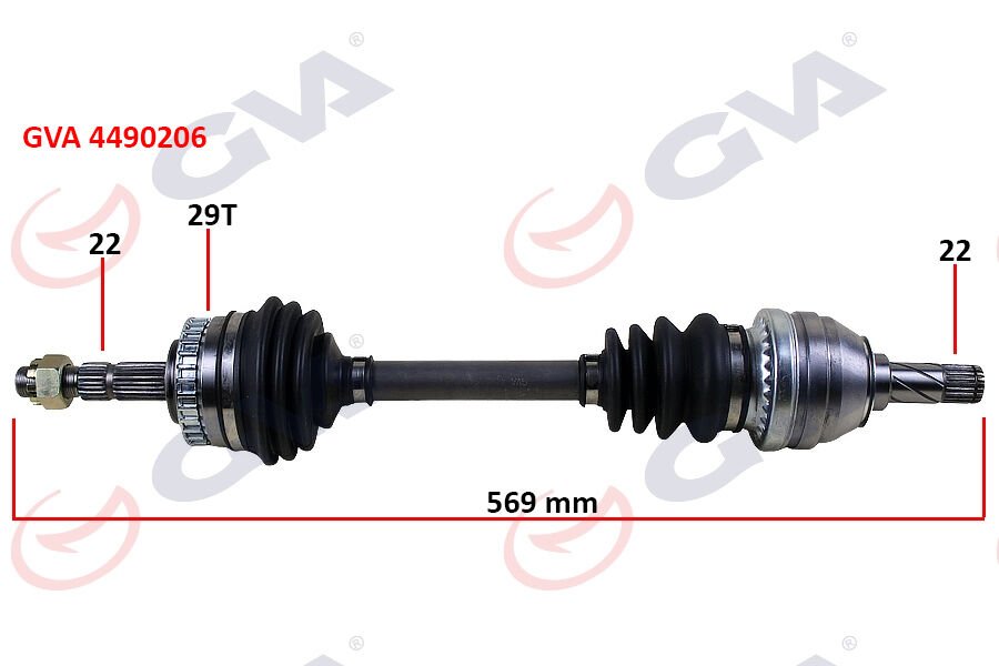 KOMPLE AKS SOL CORSA B 1.6 (93-00) ABS'Lİ (29 DİŞ)...